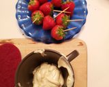 Pas rețetă Tort ❤️ de ciocolată cu cremă de mascarpone și fructe de pădure 4 fotografie