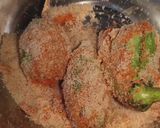 A picture of step 4 of Crispy Eggplant Fries | Baingan Phula Bhaja | Eggplant Flower Fry.