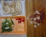 臘肉炒袖珍菇(簡單料理)的食譜步驟2照片