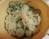 Ecetes uborkasaláta recept fázis 1 fotója