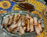 Une image de l'étape 11 de Rouelle de porc au four sauce barbecue.