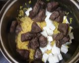 Foto del paso 3 de la receta: Arroz amarillo con carne 🍚🍖