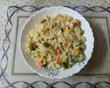 व्हाइट सॉस चीज़ी पास्ता (White sauce cheesy pasta recipe in Hindi) रेसिपी चरण 4 फोटो