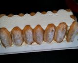 Une image de l'étape 4 de Buche façon tiramisu fruits exotiques.