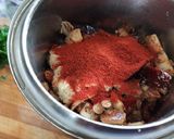 A picture of step 6 of Raw cashew spicy curry.