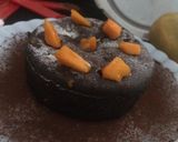 A picture of step 3 of Mango Chocolate Layer Cake.