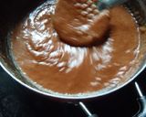 A picture of step 2 of Singhara halwa - Janmashtami special.
