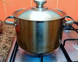 Foto del paso 5 de la receta: Potaje de garbanzos con judías verdes y espinacas