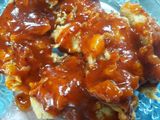 Ikan baramundi fillet crispy saos barbeque ala richesse