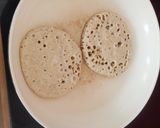 A picture of step 4 of Chia panckes.