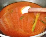 Foto langkah ke 4 dari resep Gulai Cumi Isi Tahu.