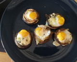 Foto del paso 4 de la receta: Champiñones rellenos de queso azul y huevos de codorniz