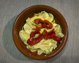 Foto del paso 7 de la receta: Huevos con bechamel y pimientos asados