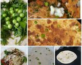 A picture of step 7 of Peas Coriander Parantha.