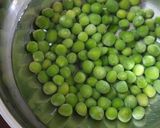 A picture of step 2 of Soya chunks and peas pulao.