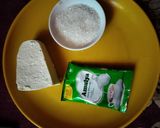 A picture of step 1 of Panner burfi sandesh.