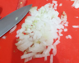 Foto del paso 2 de la receta: Calabacín relleno con pollo