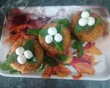 A picture of step 6 of चिड़िया का घोसलें की तरह दिखने वाला स्नैक्स/Bird Nest snacks.