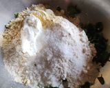A picture of step 2 of Methi muthiya.