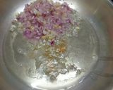 A picture of step 1 of Daal, Bati and Churma (Rajasthani Thali).