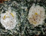 A picture of step 10 of Spinach and ricotta fluffy pie.