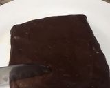 A picture of step 4 of Yumy chocolate fudge.