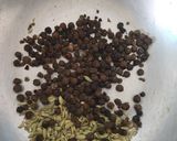 A picture of step 2 of Chettinad chicken fry.