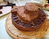 Munkagépes csokoládètorta recept fázis 2 fotója