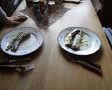 Foto del paso 12 de la receta: Peces espadines (lucio pico grande, así han de llamarse, lo traduzco desde el sueco, näbb gädda)