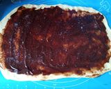 Foto langkah ke 3 dari resep Chocolate Rolls Bread (Roti Coklat Gulung).