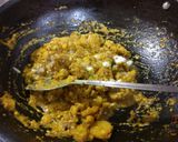 A picture of step 6 of Banana's korma.