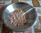 Foto del paso 1 de la receta: Lomo de cerdo en salsa agridulce