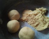 Foto del paso 1 de la receta: Empanadas🥟 rellenas de berenjena🍆🌰 y "queso🧀"