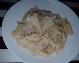 Foto del paso 8 de la receta: 🗣✅Macarrones con salsa funghi y bacon 🥓