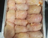 Foto del paso 6 de la receta: Rollos de pollo rellenos de mozzarela
