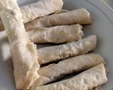 Foto langkah ke 2 dari resep Pisang coklat / piscok (Banana choco stik).