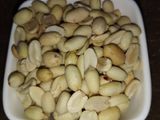 Peanut masala papad chat