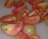 รูปขั้นตอนการทำที่ 1 ของ ข้าวผัดไข่มะเขือเทศ