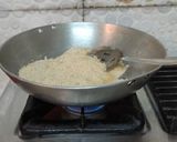 A picture of step 1 of Rajasthani special Curry -lapsi.