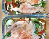 Foto del paso 2 de la receta: Pechuga de pollo rellena al microondas