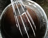 A picture of step 3 of Chocolate filling cake.