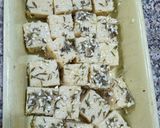 Une image de l'étape 3 de Tofu vegan grillé au four.