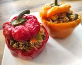 Sült töltött paprika recept fázis 5 fotója