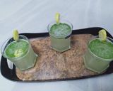 A picture of step 1 of Virgin mohito.