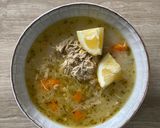 A picture of step 8 of Chicken soup - pressure cooker.