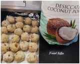 A picture of step 5 of Desiccated Coconut Laddoo.
