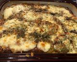 A picture of step 8 of Eggplant Parmesan.