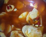 Foto del paso 4 de la receta Migas de bacalao con patatas