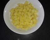 Foto del paso 1 de la receta: Churrasquito de cuadril a la napolitana, con ensalada de papas!!