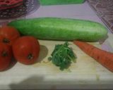 Foto langkah ke 1 dari resep Jus Diet Bayam Timun Tomat Wortel.